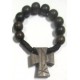 Ring Rosary Tiger Ebony Wood 6mm